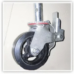 Castor Whell Scaffolding tampak samping